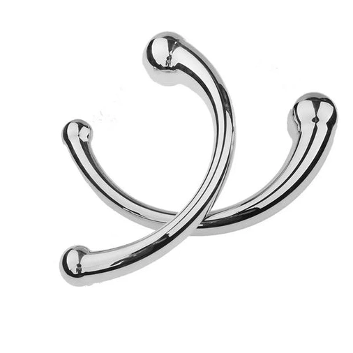 Elegant Ended Stainless Anal Steel Hook Double 5858 0721